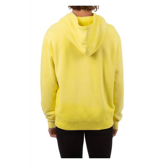 NEW BILLIONAIRE BOYS CLUB vintage arch hoodie in yellow cream - Picture 2 of 3